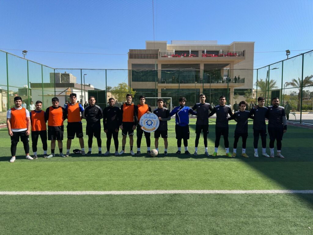 Computer Engineering Techniques Team Crowned Champions of the College Football Tournament After a Well-Deserved Victory Over the Medical Instruments Technical Engineering Team