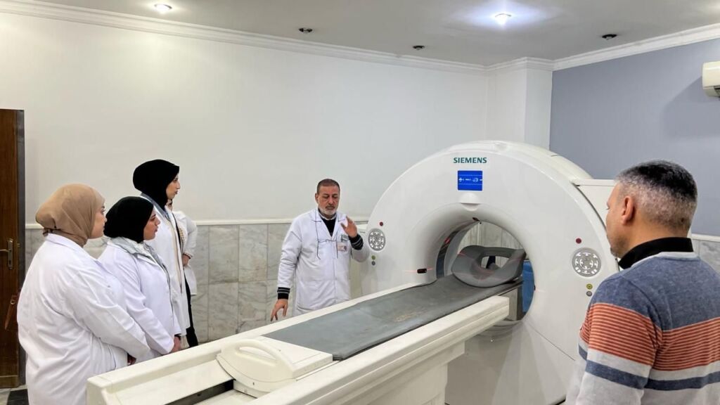 Technical Engineering College Students at Al-Bayan University Visit Al-Wasiti Hospital to Explore Its Medical Devices and Maintenance Procedures